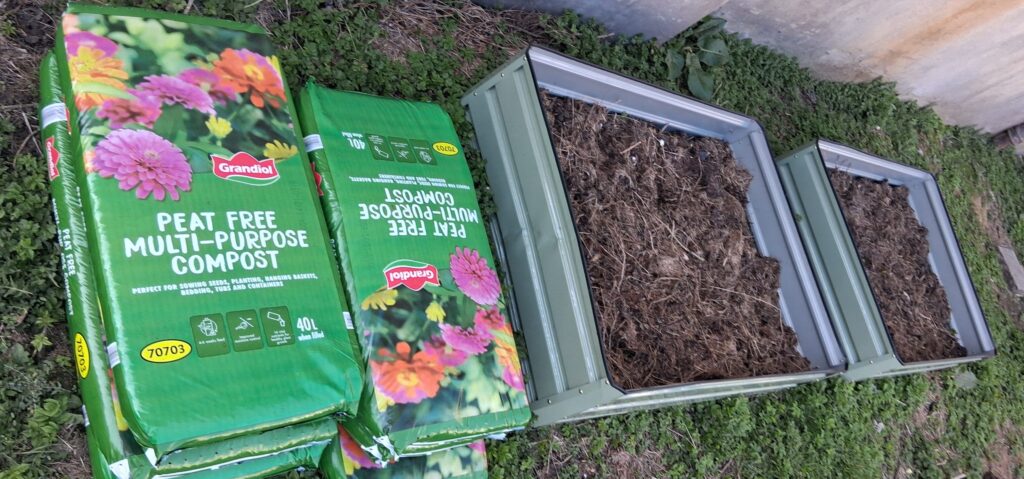 Starting a Garden Planter