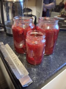 Gooseberry, Strawberry & Rhubarb Jam
